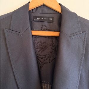 Zara Dark Grey Tailored Blazer